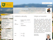 Tablet Screenshot of hvozdna.cz